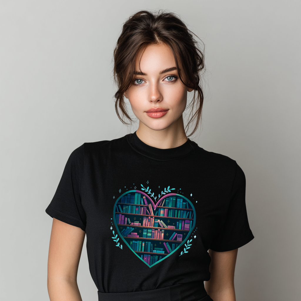 Heart of Books T-Shirt