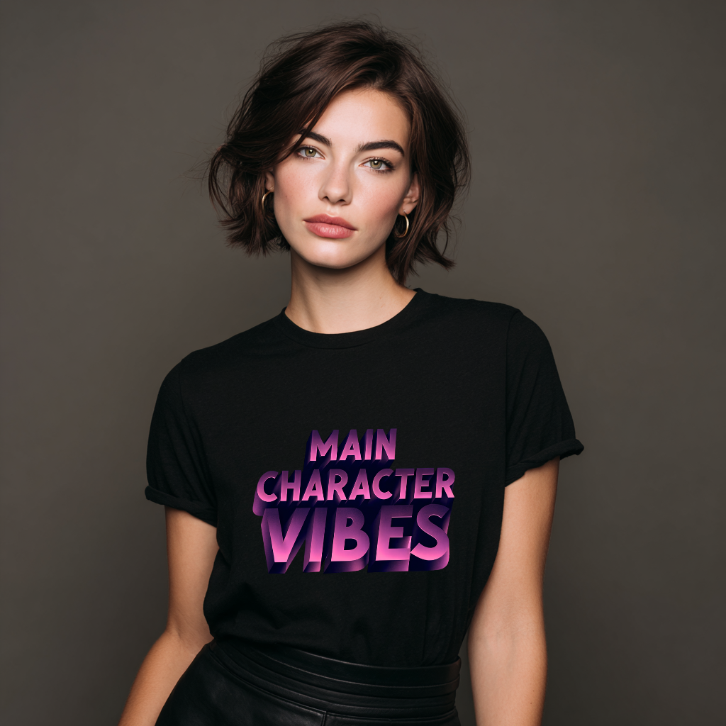 Main Character Vibes T-Shirt